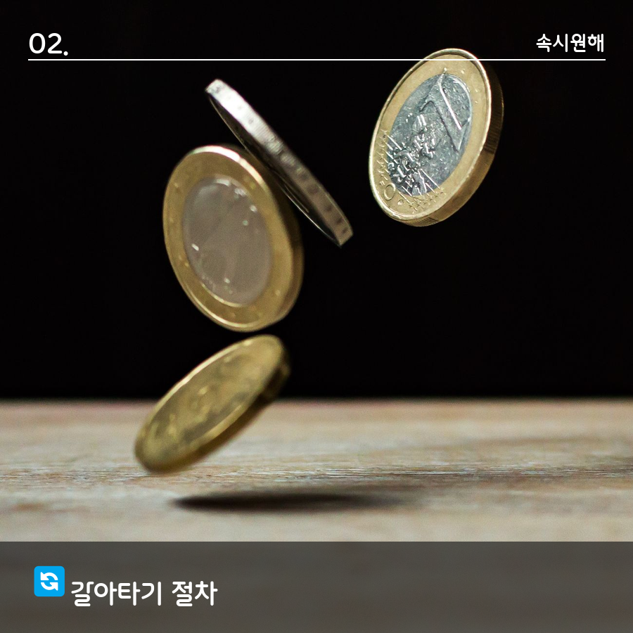 청년도약계좌에서 청년미래적금으로 갈아타는 절차를 확인하는 모습